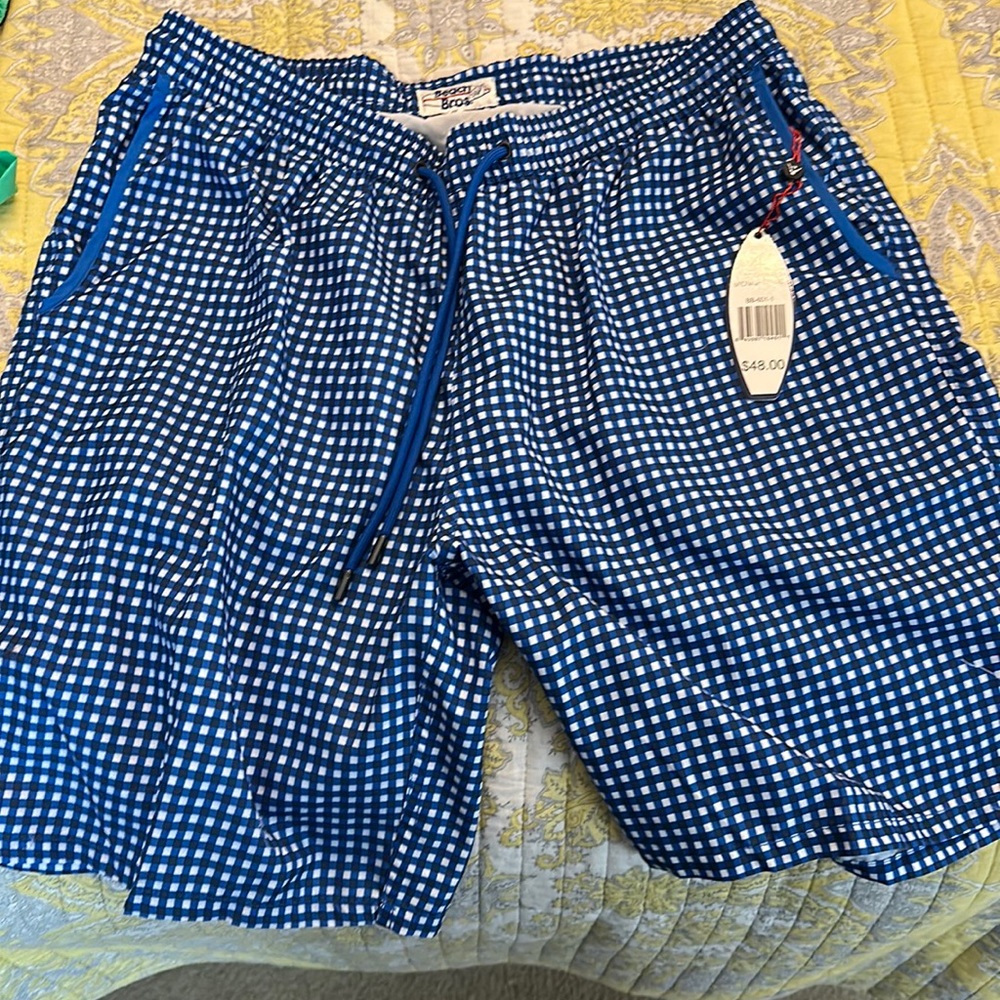 Beach bros bathing suit- blue Hingham size xl